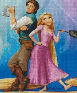 Rapunzel Animation Diamond Painting