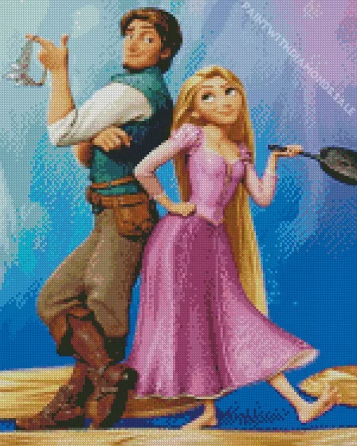 Rapunzel Animation Diamond Painting