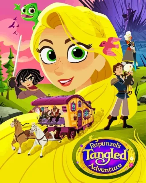 Rapunzels Tangled Adventure Diamond Painting