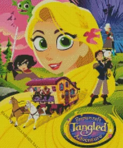 Rapunzels Tangled Adventure Diamond Painting