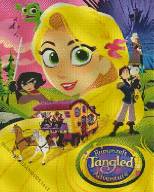 Rapunzels Tangled Adventure Diamond Painting