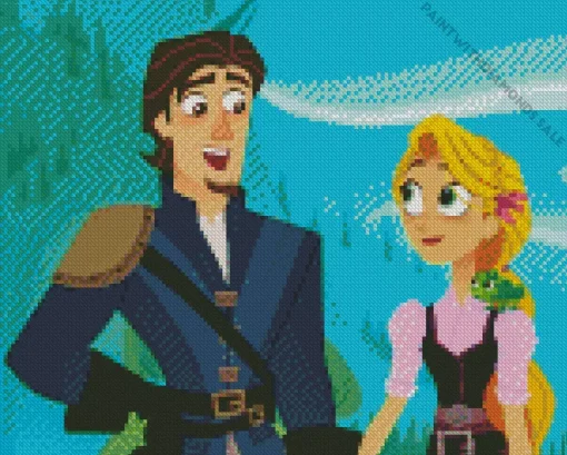 Rapunzels Tangled Adventure Animated Series Diamond Painting