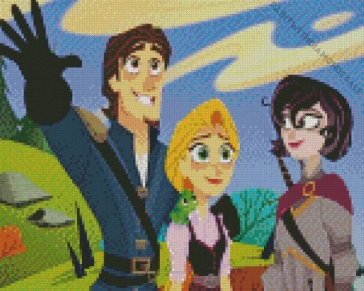 Rapunzels Tangled Adventure Animation Diamond Painting