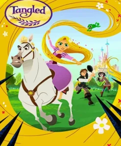 Rapunzels Tangled Adventure Cartoon Diamond Painting