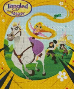 Rapunzels Tangled Adventure Cartoon Diamond Painting