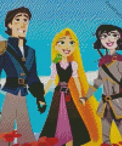 Rapunzels Tangled Adventure Characters Diamond Painting