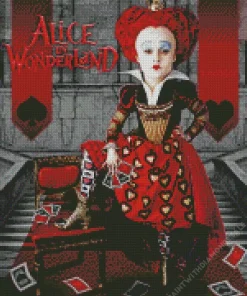 Red Queen Alice In Wonderland Diamond Dotz