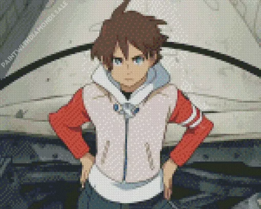 Renton Thurston In Eureka Seven Diamond Painting