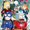 Rick And Morty Avengers Diamond Paints