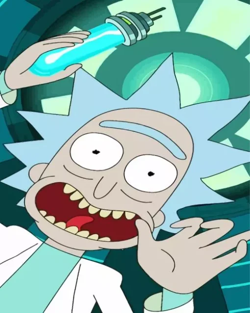 Rick Sanchez Diamond Paints