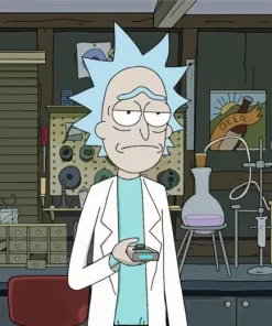 Rick Sanchez In Rick And Morty Diamond Painting