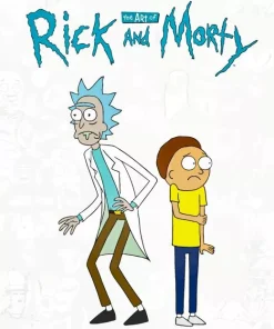 Rick And Morty Art Diamond Painting