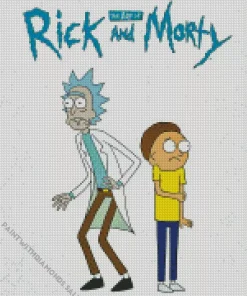 Rick And Morty Art Diamond Painting