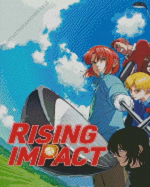 Rising Impact Anime Diamond Painting