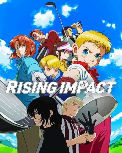 Rising Impact Characters Poster Diamond Painting