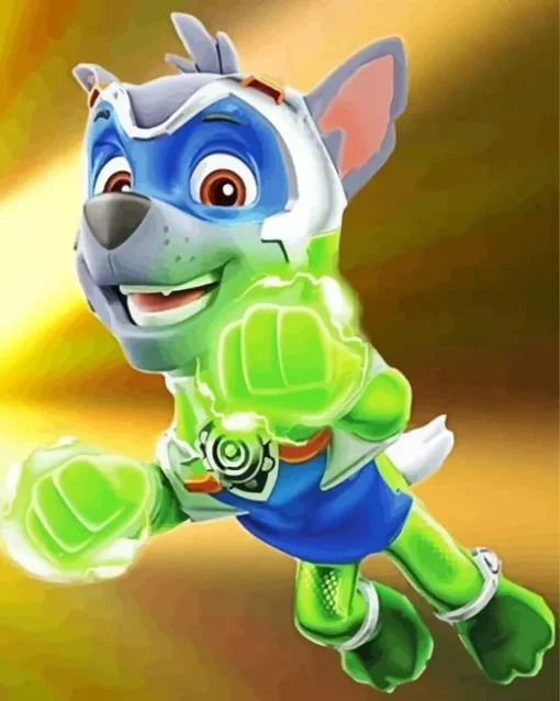 Rocky Paw Patrol Art Diamond Painting