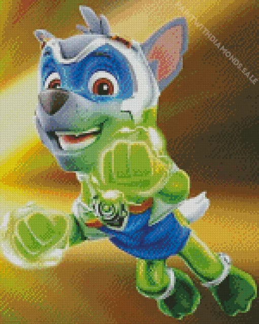 Rocky Paw Patrol Art Diamond Painting