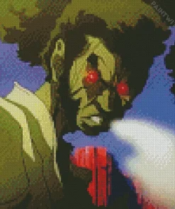 Rokutaro Afro Samurai Diamond Painting