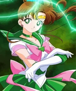 Sailor Jupiter Diamond With Numbers