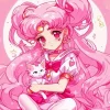 Sailor Moon Chibiusa Diamond With Numbers