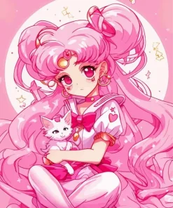 Sailor Moon Chibiusa Diamond With Numbers