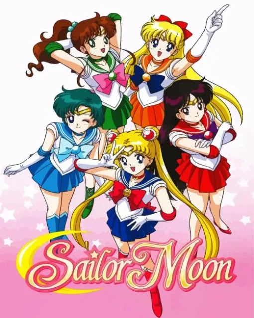 Sailor Moon Art Diamond Painting