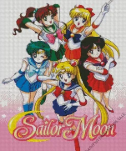 Sailor Moon Art Diamond Painting