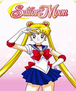 Sailor Moon Anime Poster Diamond Painting