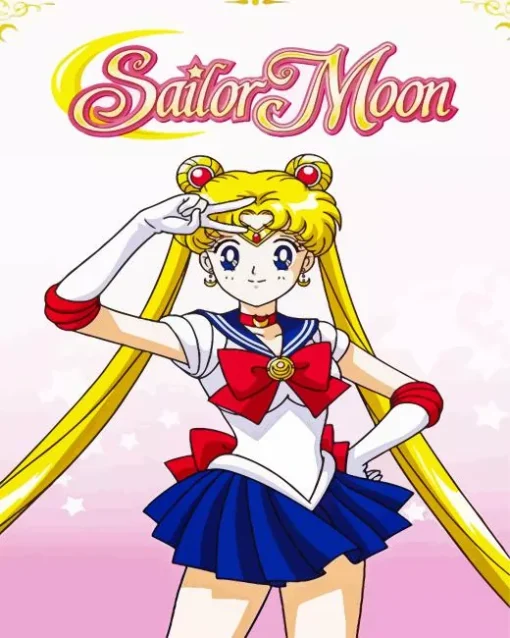 Sailor Moon Anime Poster Diamond Painting