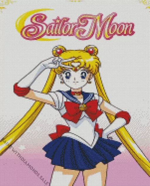 Sailor Moon Anime Poster Diamond Painting