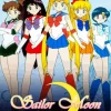 Sailor Moon Characters Poster Diamond Painting