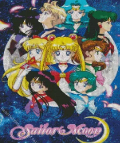 Sailor Moon Poster Diamond Painting