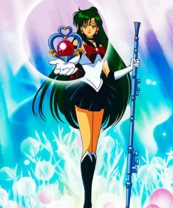 Sailor Pluto Character Art Diamond Painting