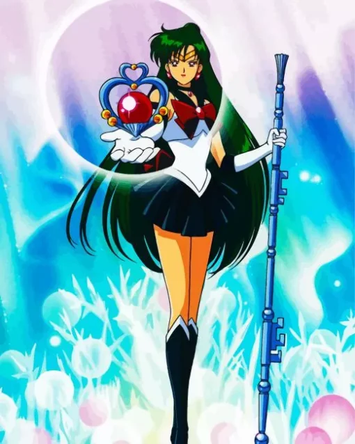 Sailor Pluto Character Art Diamond Painting