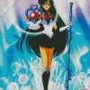 Sailor Pluto Character Art Diamond Painting