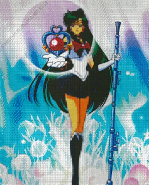 Sailor Pluto Character Art Diamond Painting