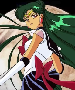 Sailor Pluto Sailor Moon Diamond With Numbers