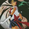 Sailor Pluto Sailor Moon character Diamond Painting