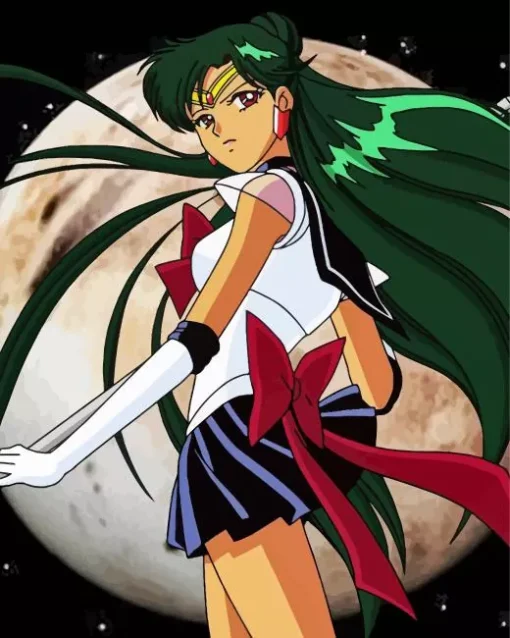 Sailor Pluto Sailor Moon character Diamond Painting