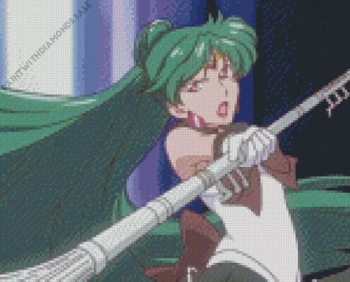 Sailor Pluto Character Diamond Painting