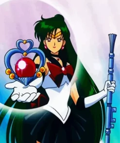 Sailor Pluto In Sailor Moon Diamond Painting