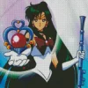 Sailor Pluto In Sailor Moon Diamond Painting