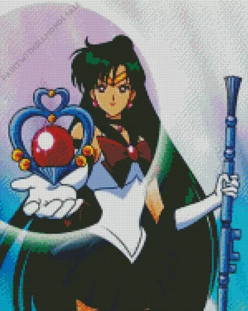 Sailor Pluto In Sailor Moon Diamond Painting