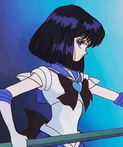 Sailor Saturn Diamond Painting