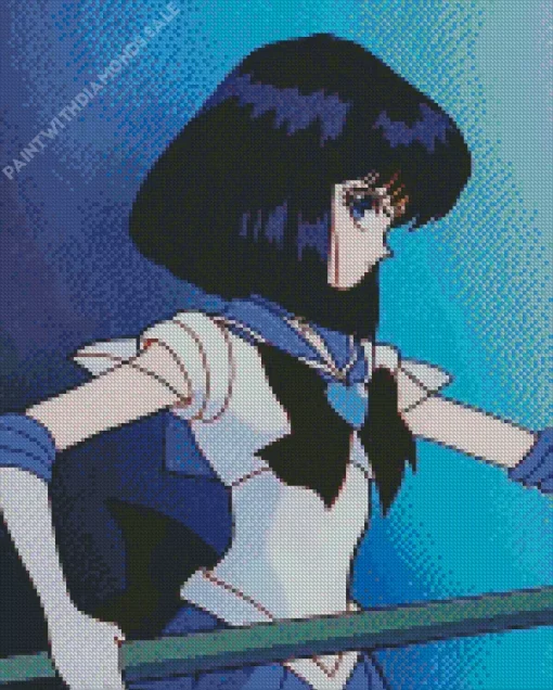 Sailor Saturn Diamond Painting