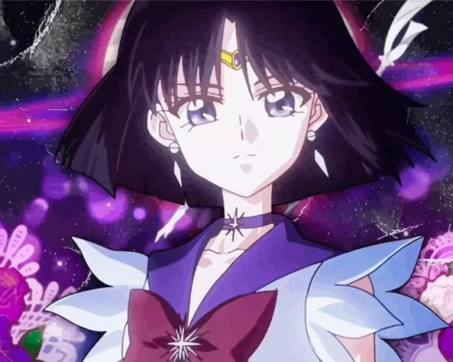 Sailor Saturn Sailor Moon Diamond Painting