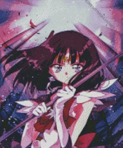 Sailor Saturn Character Diamond Painting