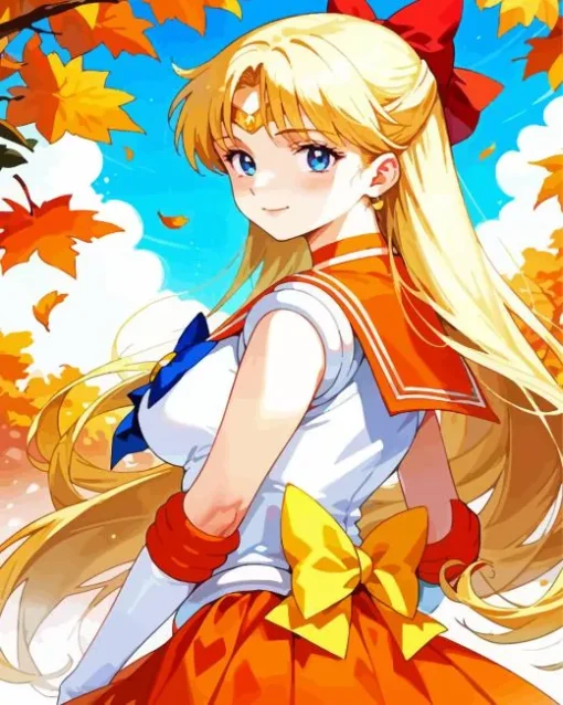 Sailor Venus Diamond With Numbers