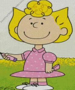 Sally Brown Peanuts Diamond Painting