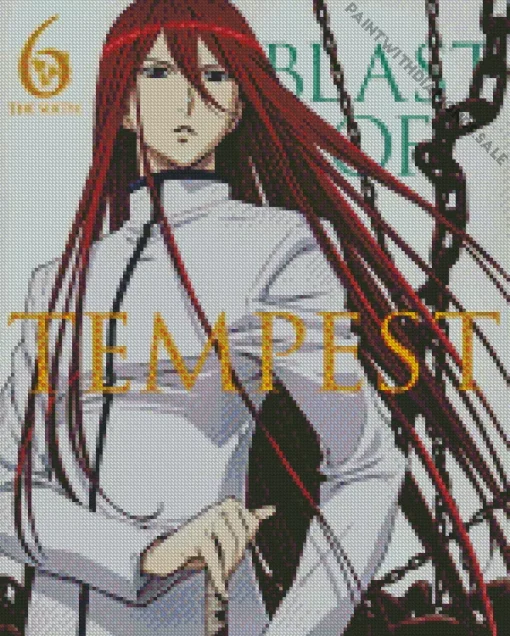 Samon Kusaribe Blast Of Tempest Poster Diamond Painting